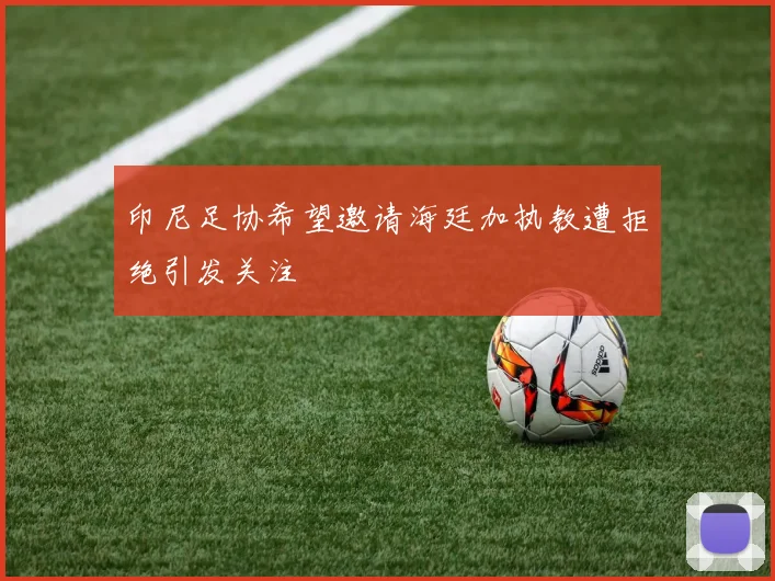 印尼足协希望邀请海廷加执教遭拒绝引发关注
